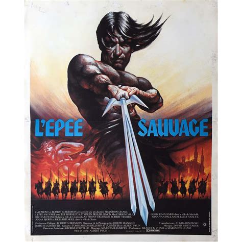 THE SWORD AND THE SORCERER Movie Poster 15x21 in.