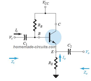 BJT Emitter-Follower – Working, Application Circuits – Homemade Circuit ...