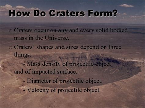 Mercurys Craters How They Are And What They