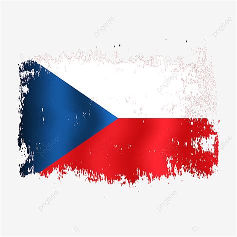 Czech Republic Clipart Transparent Background, Czech Republic Flag ...