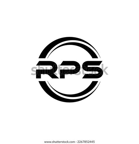 Rps Letter Logo Design Illustration Vector Stock Vector (Royalty Free ...