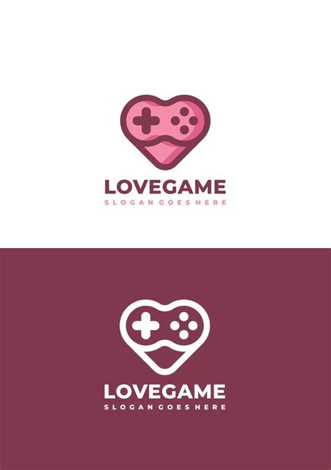 Love Game Logo Design | Game logo design, Logo design template, Game logo