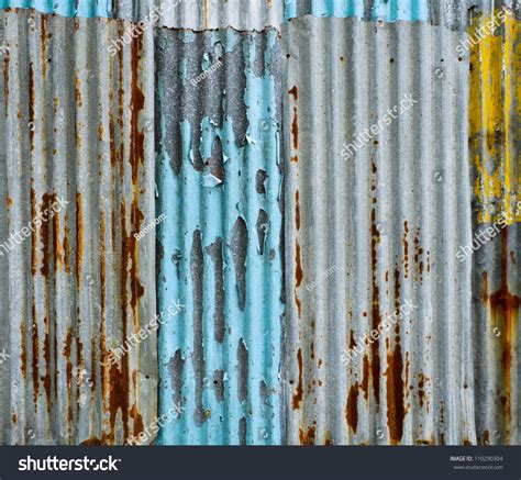 Corrugated Metal Wall Stock Photo 110290304 - Shutterstock