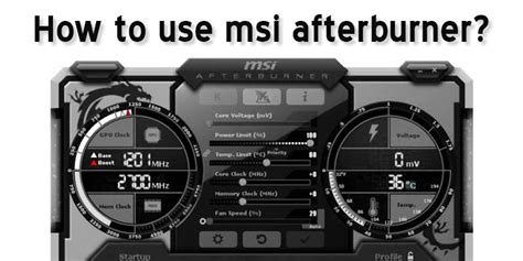 How To Use MSI Afterburner | Fast & Easy Way