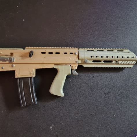 3D Print of L85A3 SA80A3 ASSAULT RIFLE - scale 1/4 by elliotchester