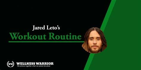 Jared Leto's Diet Plan & Workout - How Does He Stay Fit