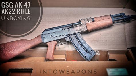 GSG AK-47 22lr Rifle: AK22 Unboxing & Overview - YouTube