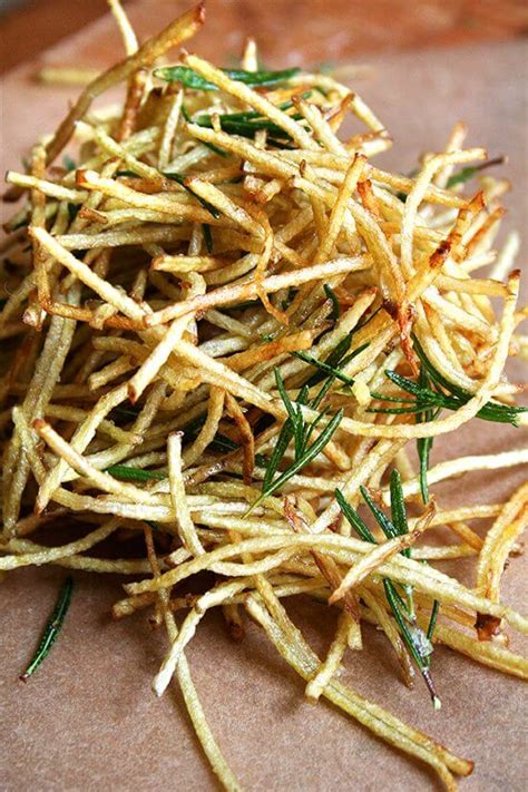 Fries with Lemon Salt & Rosemary