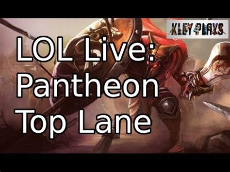 LOL Live: Pantheon Top Lane - YouTube