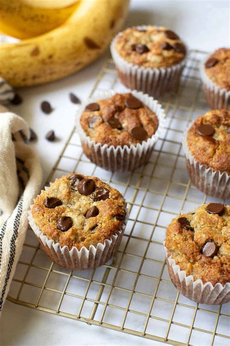 Banana Almond Flour Muffins Recipe - Gluten Free Muffin Recipes