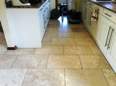 Polishing and Dealing with Holes in Travertine near Towcester - Stone Cleaning and Polishing ...