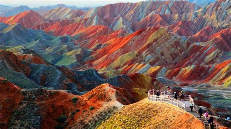 China’s Rainbow Mountain: Zhangye Danxia Landform Geological Park ...