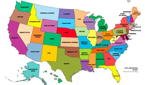 Map: The strange things people Google in every state | World map ...