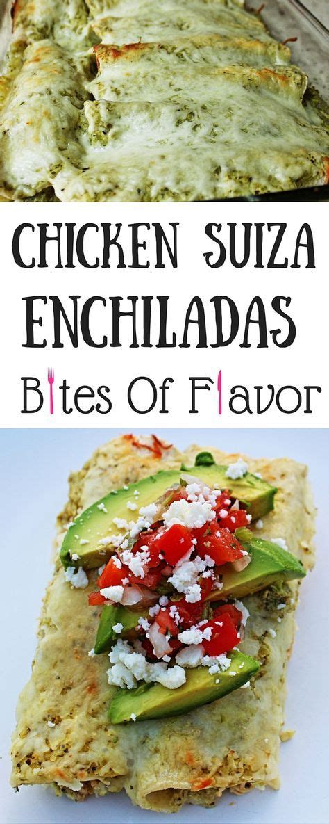 Chicken Suiza Enchiladas | Recipe | Mexican food recipes, Vegetarian mexican recipes, Food