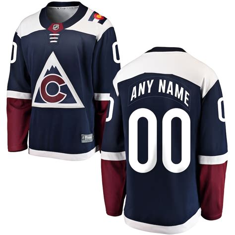 Fanatics Branded Colorado Avalanche Youth Blue Breakaway Alternate ...