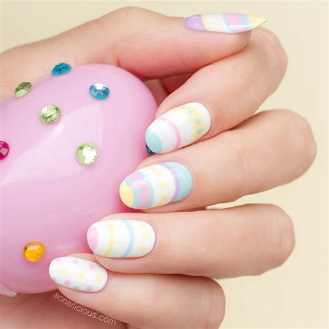 12 Amazingly Easy Easter Nail Designs To Try This Weekend