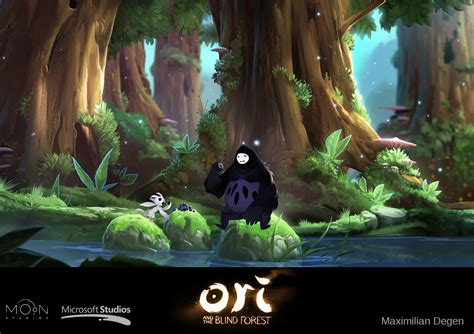 The gorgeous art behind hit Xbox One game Ori and the Blind Forest ...