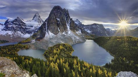 Mountain Lake View Fond d'écran HD | Arrière-Plan | 1920x1080 | ID ...