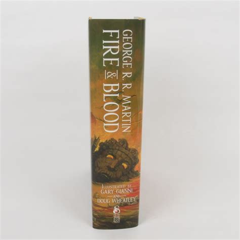 George R.R Martin "Fire & Blood" Signed First Edition Book