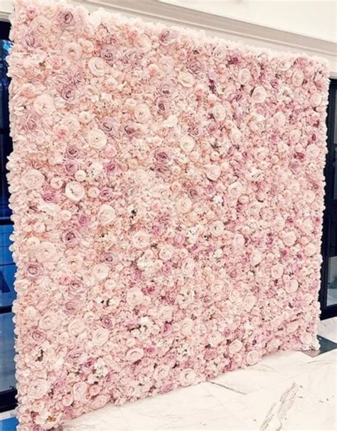 Baby Pink Flower Wall for Wedding Romantic Photography - Etsy