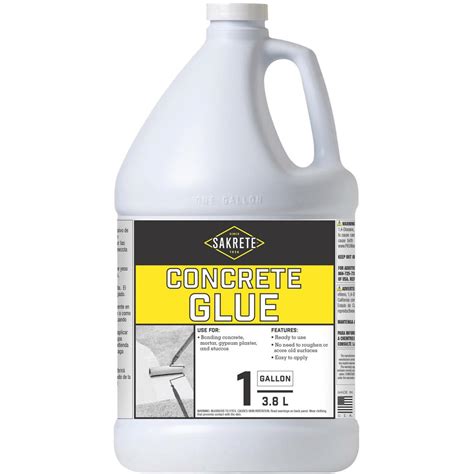 SAKRETE 1-Gal. Concrete Glue-60050002 - The Home Depot