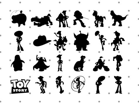 Toy Story SVG Toy Story Bundle Svg Toy Story Silhouette - Etsy UK