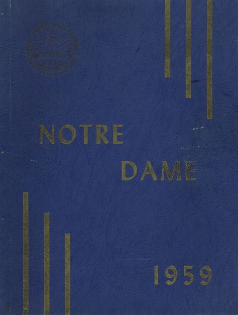 1959 yearbook from Notre Dame High School from Berlin, New Hampshire ...