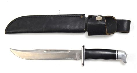 BUCK 120 VINTAGE FIXED BLADE HUNTING KNIFE sold at auction on 7th December | Mclaren Auction ...