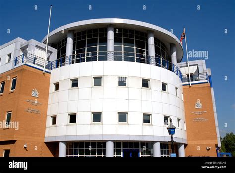 Police station in Colindale London Stock Photo - Alamy