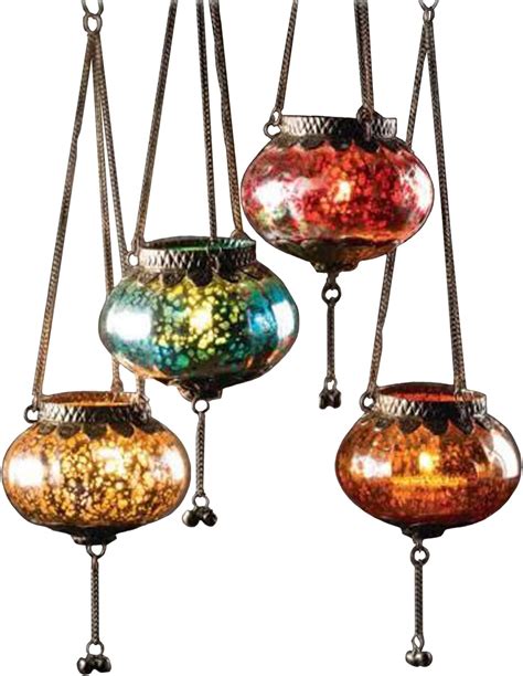 Authentic Moroccan Hanging Lanterns Lampshade Style Classic Vintage Turkish Indoor Garden ...