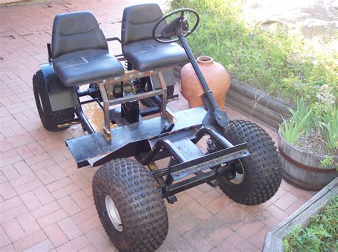 The beginnings of a golf cart modified to an off road vehicle. | Golf ...