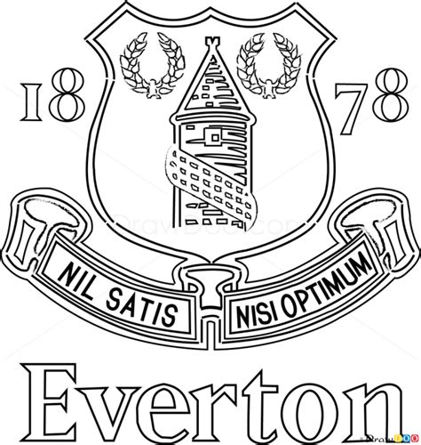 How to Draw Everton, Football Logos