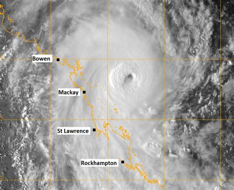 Tropical Cyclone Marcia Satellite Image - Extreme Storms