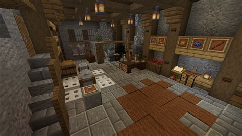 My workshop in survival : r/Minecraft