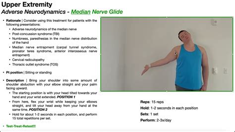 Median Nerve Glides EXPLAINED - YouTube