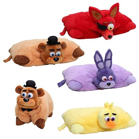 FNAF Plush Pillow Toy 17 12in Five Nights at Freddys Stuffed Foxy Chica Bonnie Mangle Freddy ...