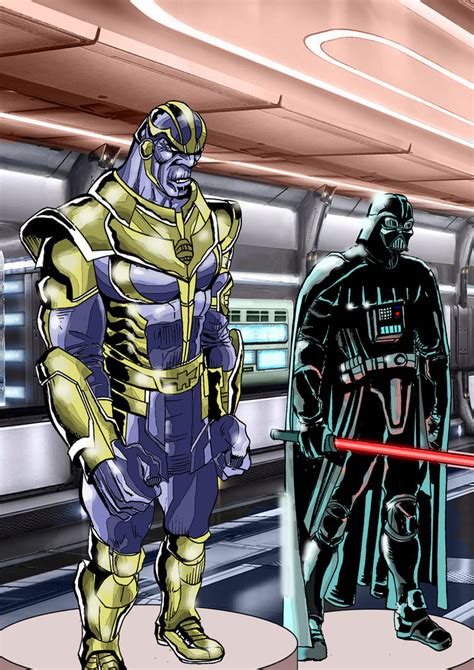 Thanos y Darth Vader by ISMAEL65 on DeviantArt