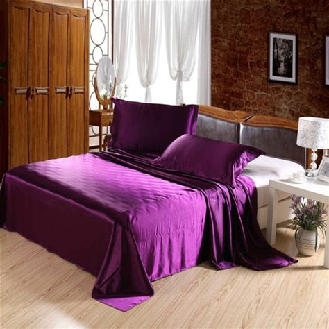 Aliexpress.com : Buy Only Bed Sheet 1pc 70% Mulberry Silk Bedsheets King/Queen/Full/Twin Size ...