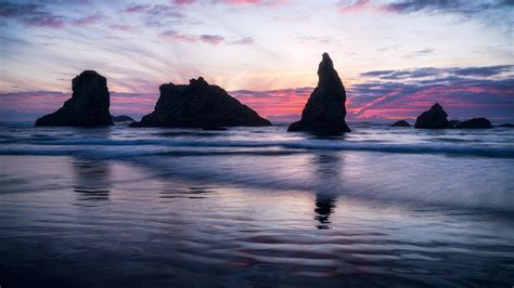 Sunset in Bandon. : r/oregon