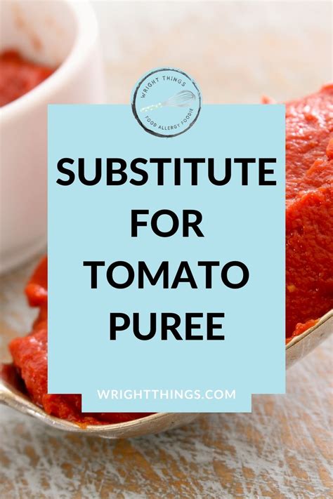 Substitute for Tomato Puree | Wright Things