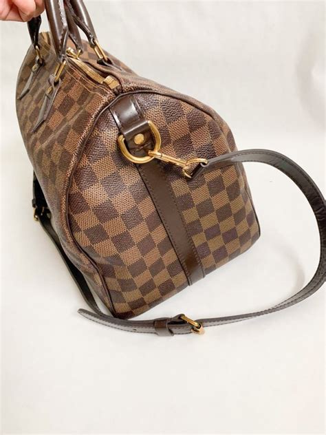 Louis Vuitton Speedy 35 Bandolier Damier Canvas