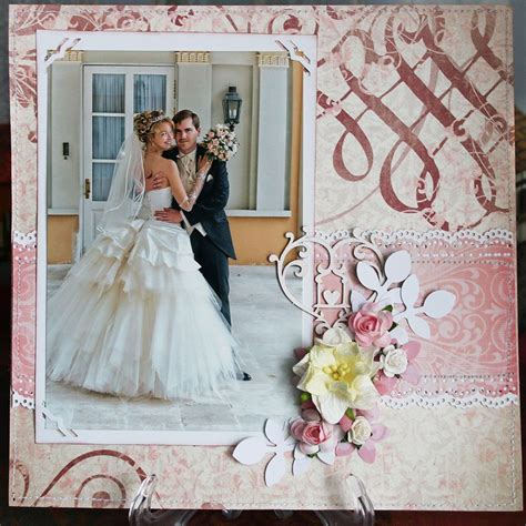 My wedding album | Wedding scrapbooking layouts, Wedding scrapbook pages, Wedding scrapbook