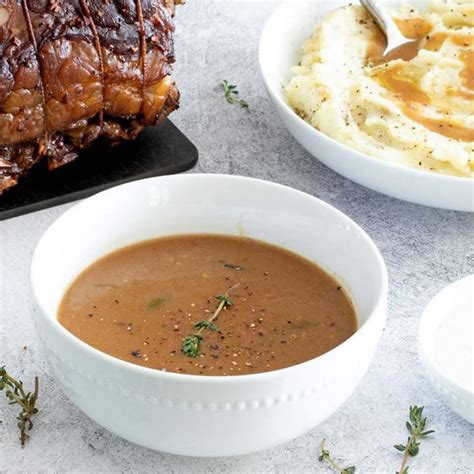 Prime Rib Gravy - Foodie and Wine | Rib recipes, Prime rib recipe, Rib ...