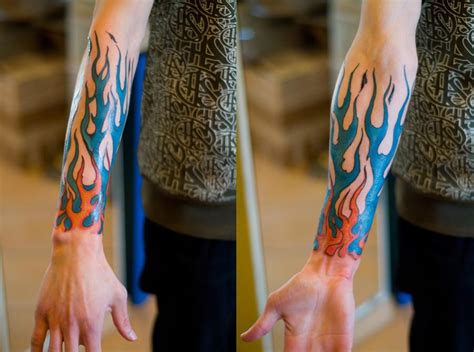 Flame by korners | Flame tattoos, Blue flame tattoo, Fire tattoo