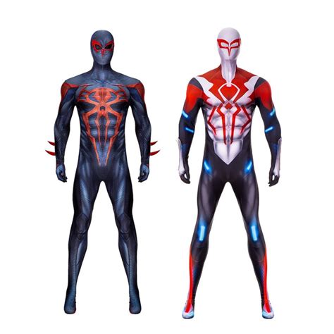 Spider-Man 2099 Cosplay Costume Spiderman Halloween Jumpsuit | ubicaciondepersonas.cdmx.gob.mx