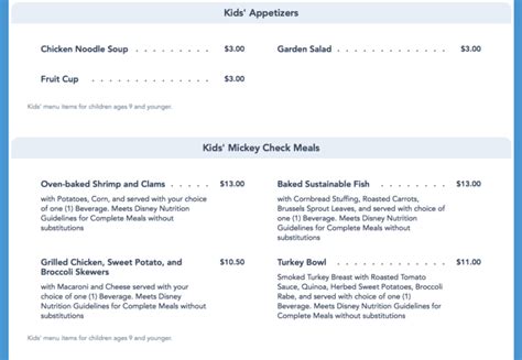 Ale & Compass Menu Now Online at Yacht Club Resort | Ziggy Knows Disney