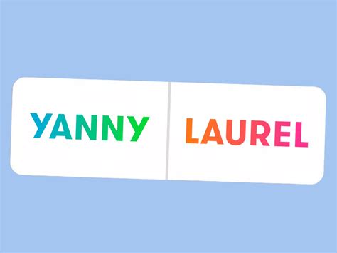 Science Explains Why This Auditory Illusion Makes You Hear 'Yanny' Or 'Laurel' | SELF