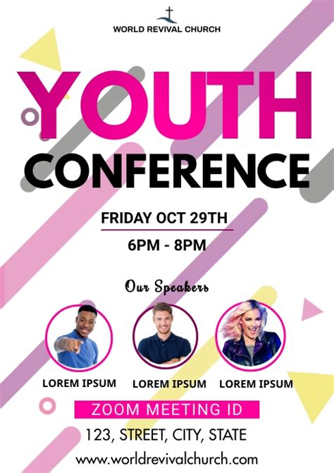 Youth Conference Template | PosterMyWall