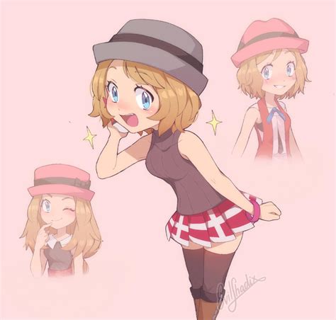 A lil Serena fanart I did! I'm really happy : r/pokemonanime