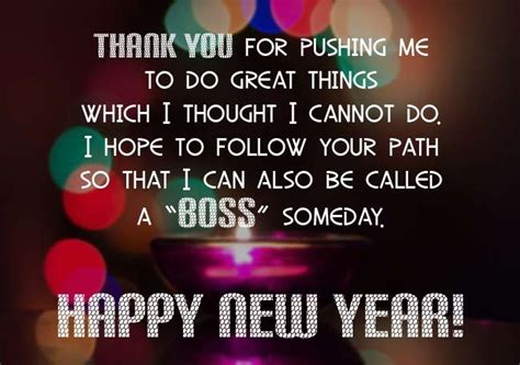 New Year Wishes To Boss – VitalCute